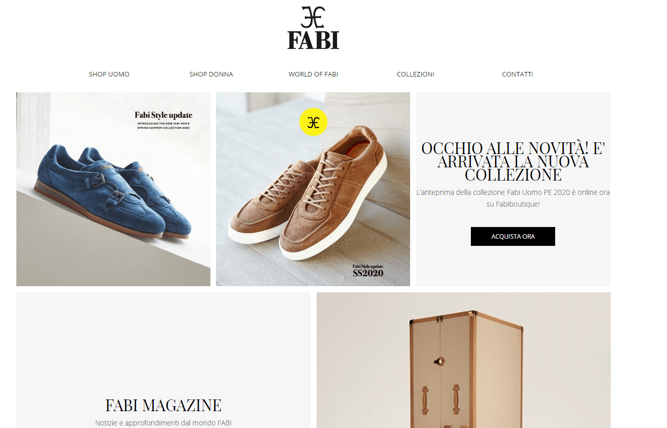 Fabi官网-意大利鞋履品牌fabishoes